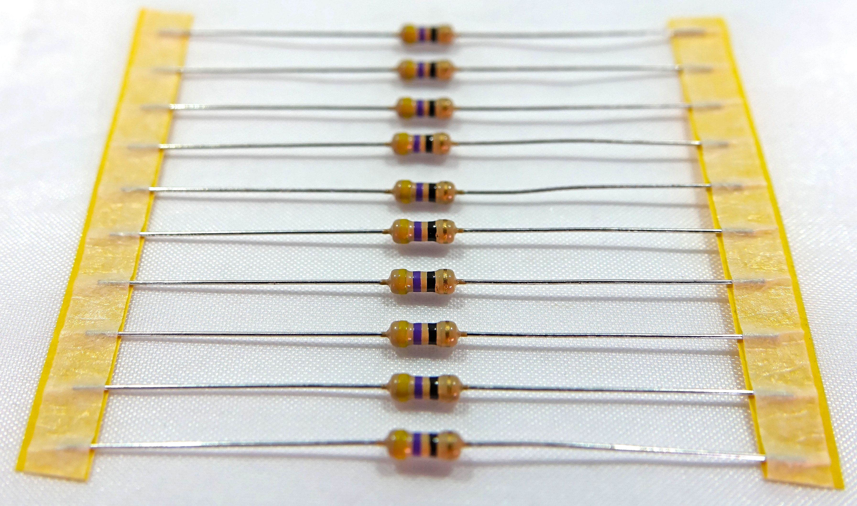 Résistance carbone 1/4W 4.7-47-470-4K7-47k-470k Ω Ohm lot 2 à 1000 pcs 5% 0.25W - Bild 11 von 23